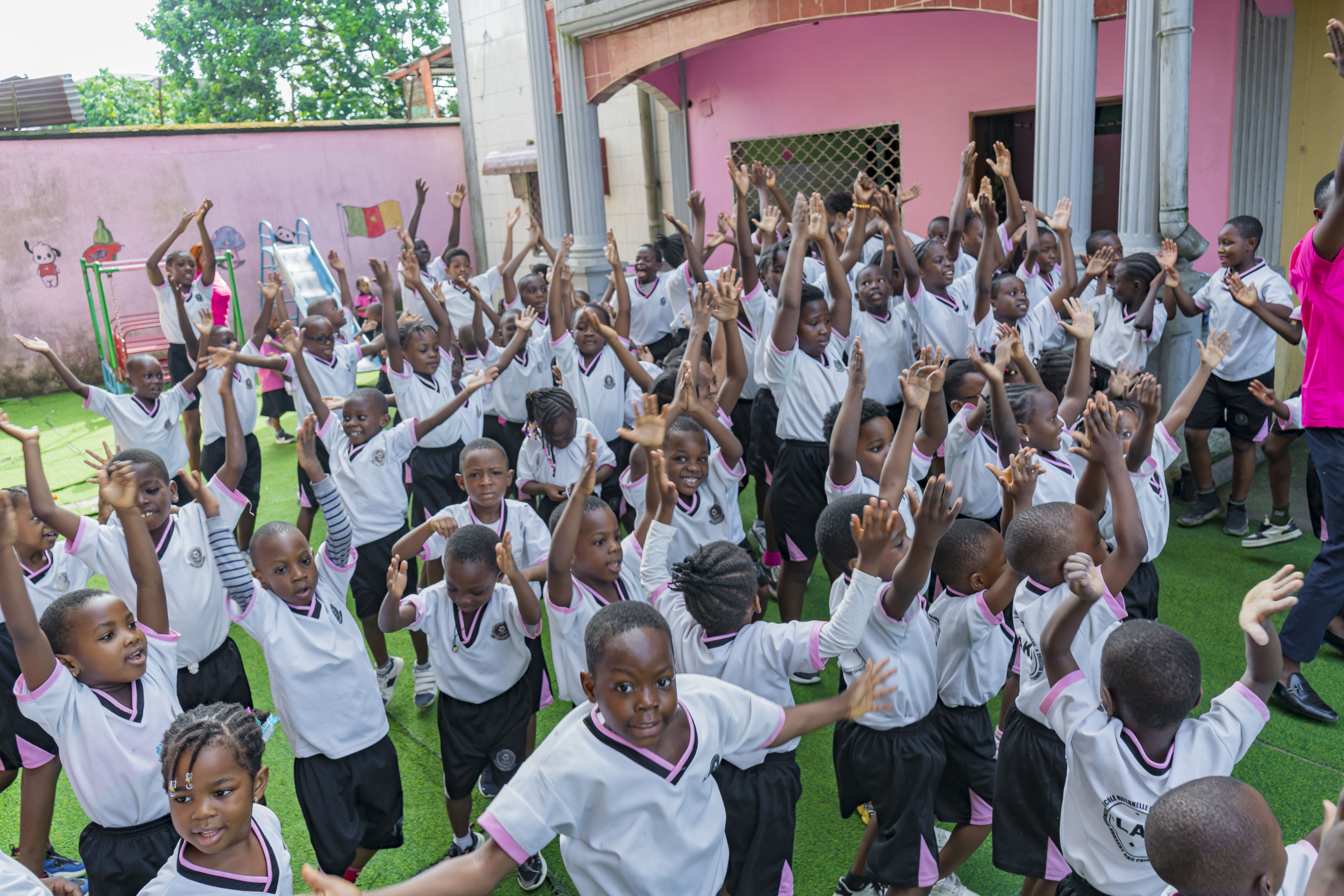 Moment de la vie scolaire à Lako Bilingual International School