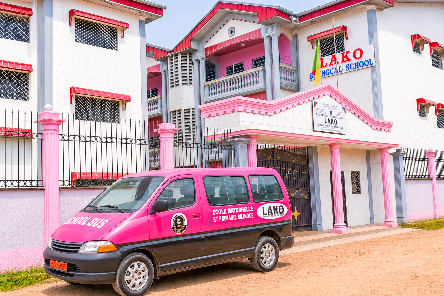 Le campus de Lako Bilingual International School